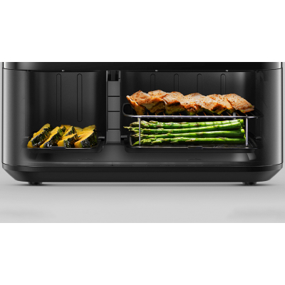 Аэрогриль Xiaomi Dual Zone Air Fryer 10L MAF-D1001 EU черный (Без приложения)