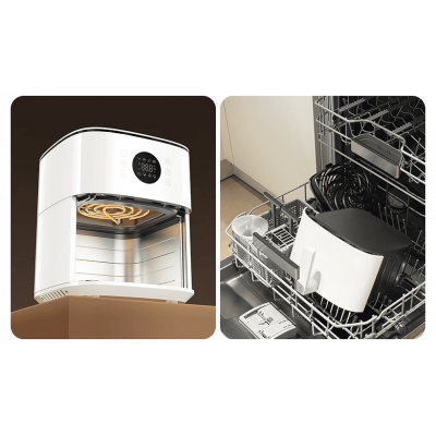 Аэрогриль Xiaomi Air Fryer 6.5L MAF-W6501 EU черный (Без приложения)