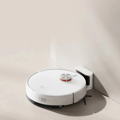 Робот-пылесос Xiaomi Robot Vacuum S40 EU (OV81) белый с сухой и влажной уборкой 