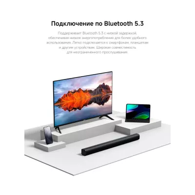 Саундбар Xiaomi TV Soundbar 2.0ch (S22E) EU черный (MDZ-34-DB)
